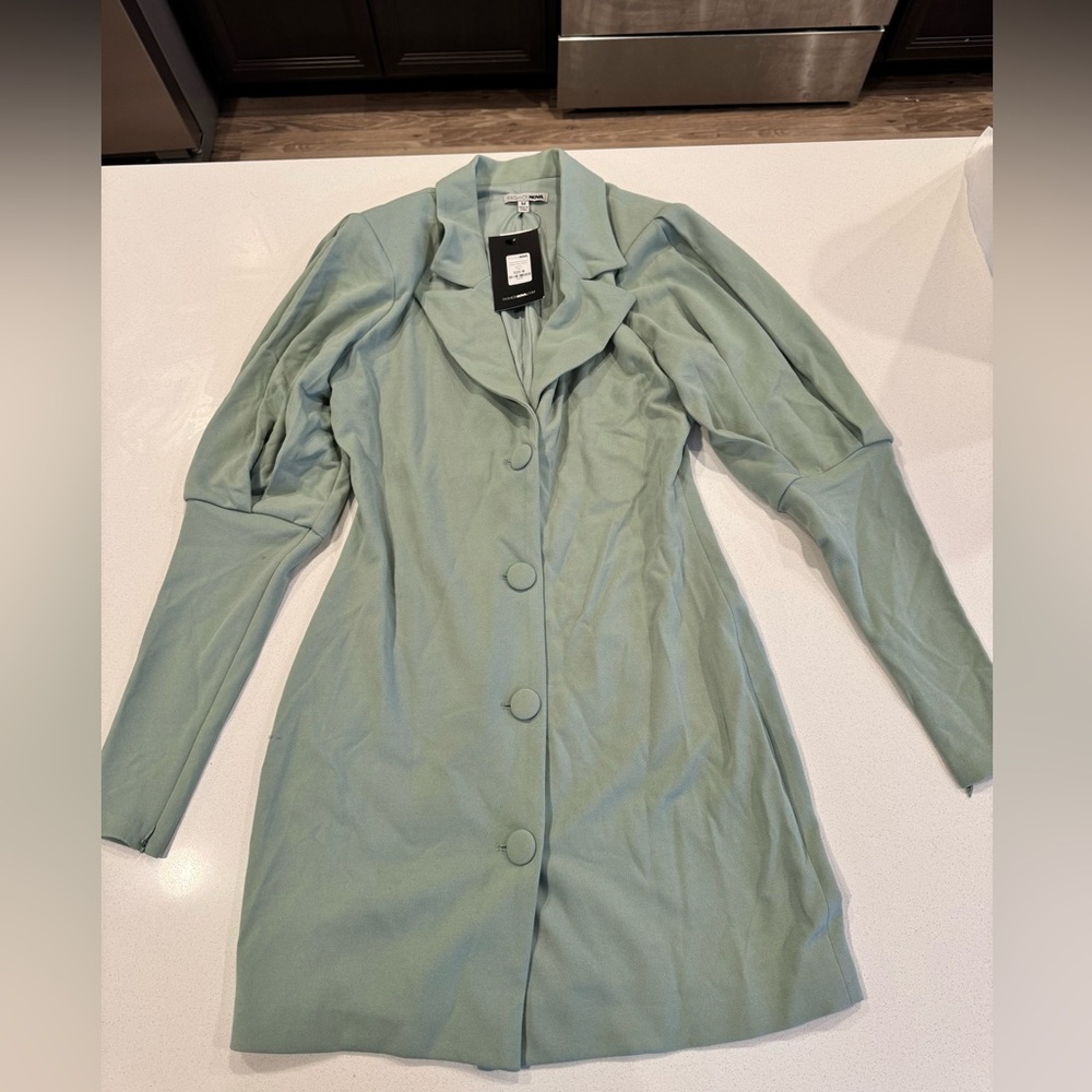 Fashion Nova Safe Green dress